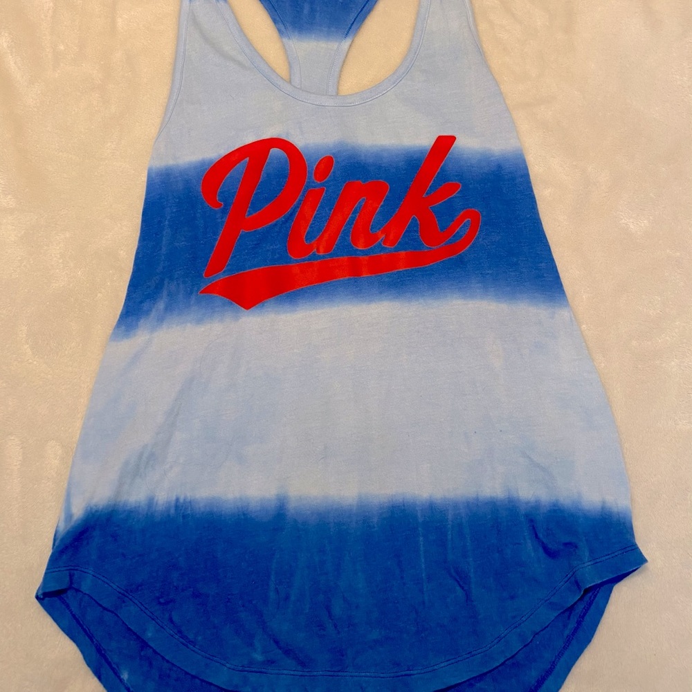 PINK (blue & red) tank.